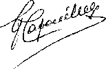 Signature de Capouillez